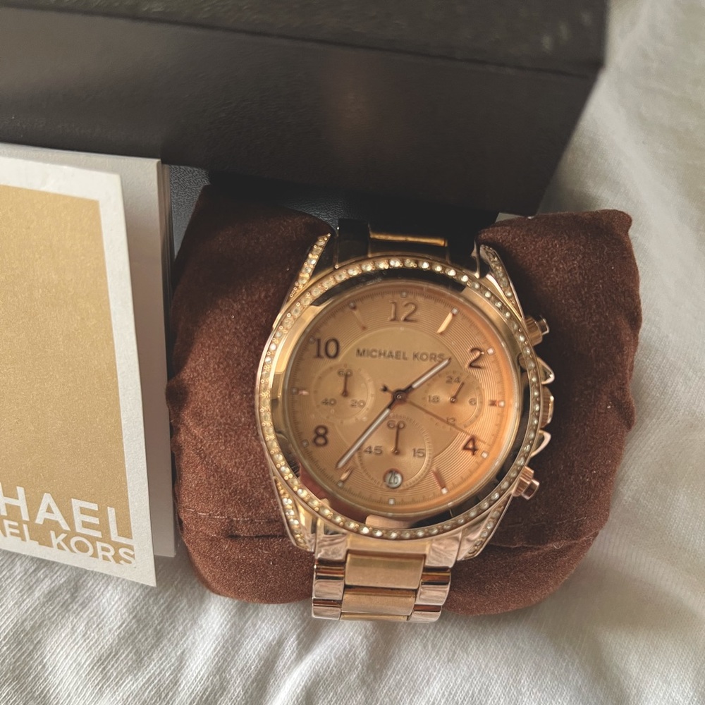 Michael Kors Rose Gold Watch